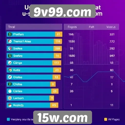 Estatísticas de usuários ativos no 9v99.com