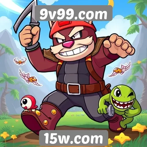 Comparativo entre jogos populares do site 9v99.com