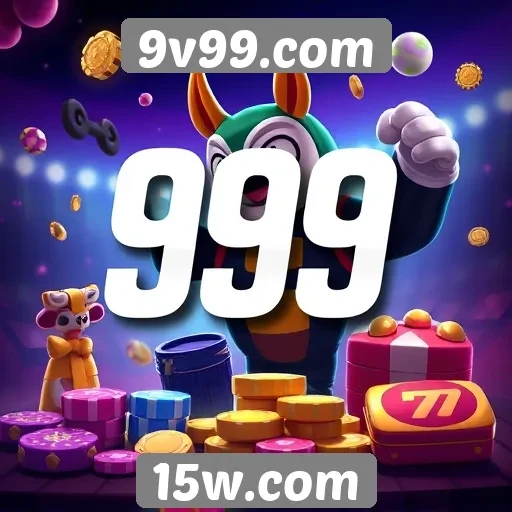 Variedade de jogos disponíveis no 9v99.com